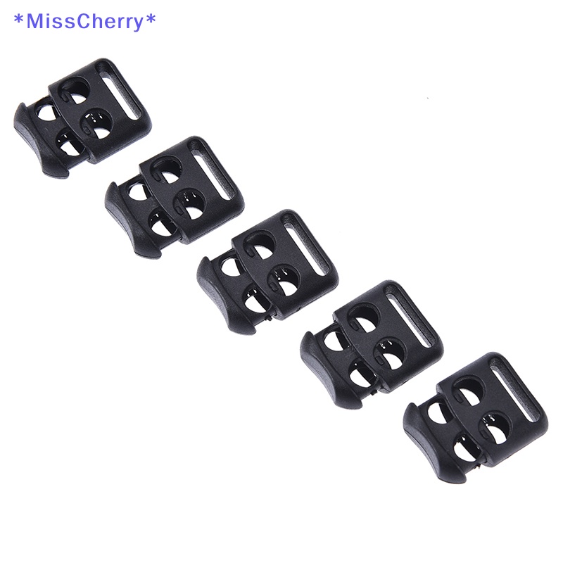 Set 5 Khóa Chữ d Bằng Nilon Dùng Để Cố Định Dây Giày Dép Tiện Dụng Mới