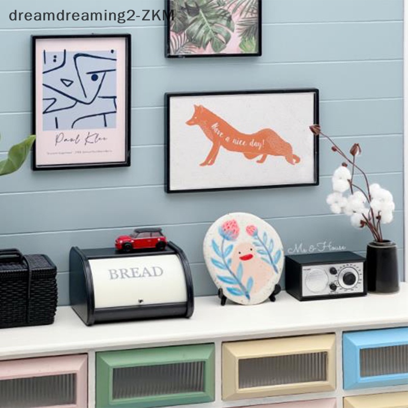 Mô Hình Radio Đồ Chơi Bằng PVC Cho Nhà Búp Bê Tỉ Lệ 1 / 6