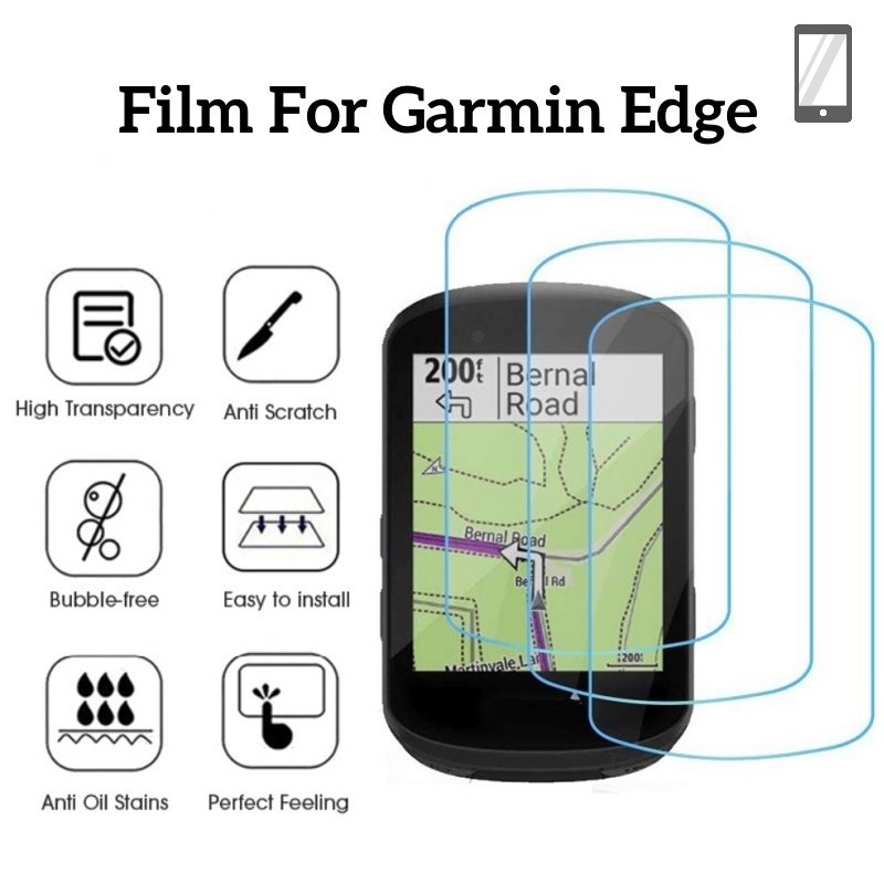 Kính Cường Lực HD Bảo Vệ Màn Hình Đồng Hồ Garmin Edge 840 / 540