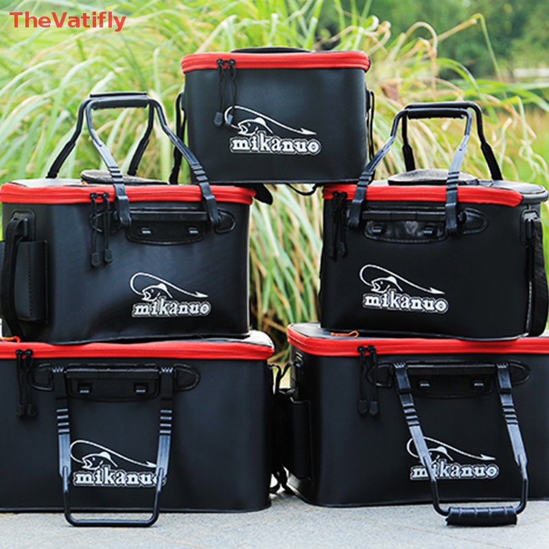 [Thevalifly] Xô Đựng Cá Có Thể Gấp Lại Dùng Khi Đi Cắm Trại