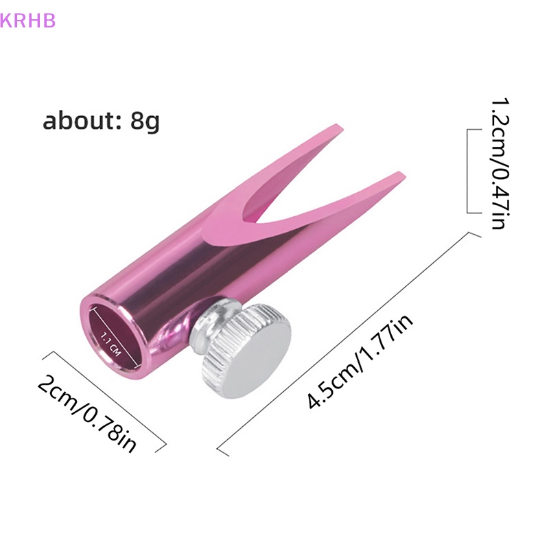 Bút Chì Vẽ Lông Mày Hai Đầu Hình Chữ U Bằng Kim Loại Kèm Đồ Chuốt