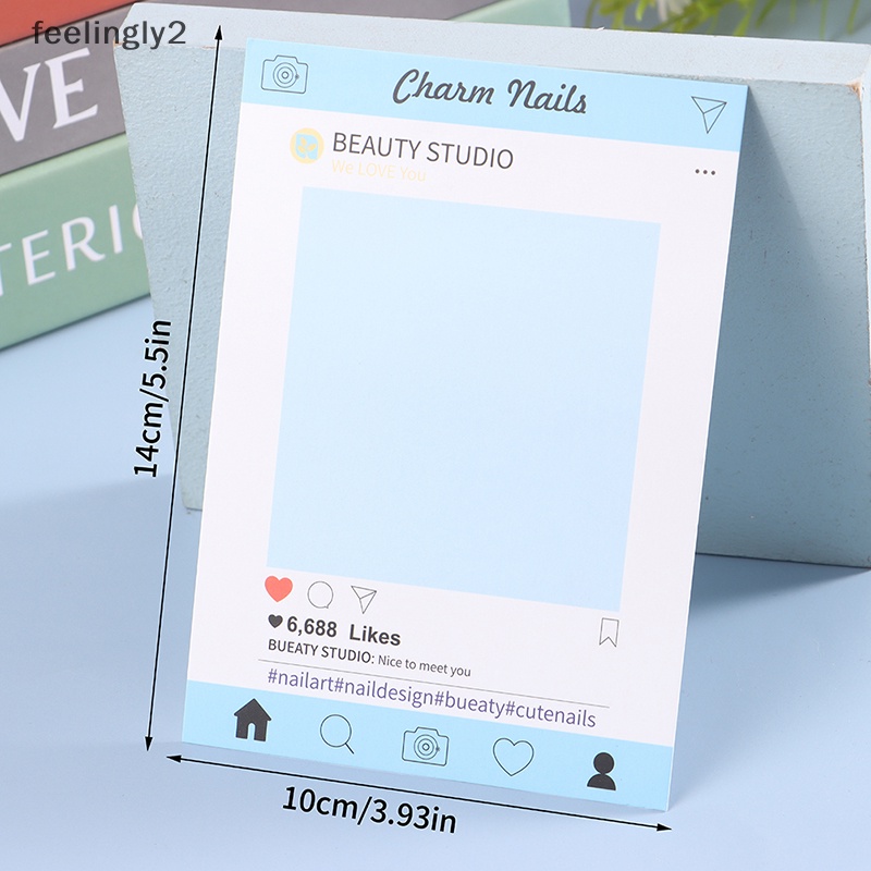 [Hàng Có Sẵn] Set 10 Thẻ Dán Móng Tay Giả Trưng Bày