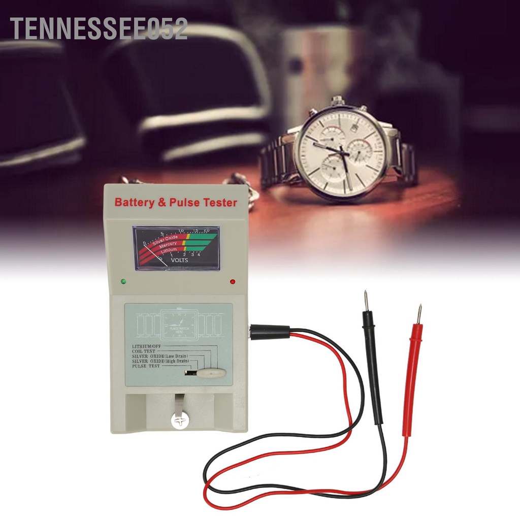 Tennessee052 Máy kiểm tra pin đồng hồ đa chức năng xung có độ chính xác cao dành cho thợ sửa và chữa