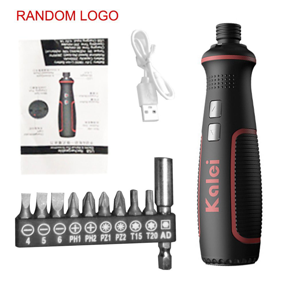 Electric Screwdriver Manual Battery Replacement Strong Magnetic Head Design