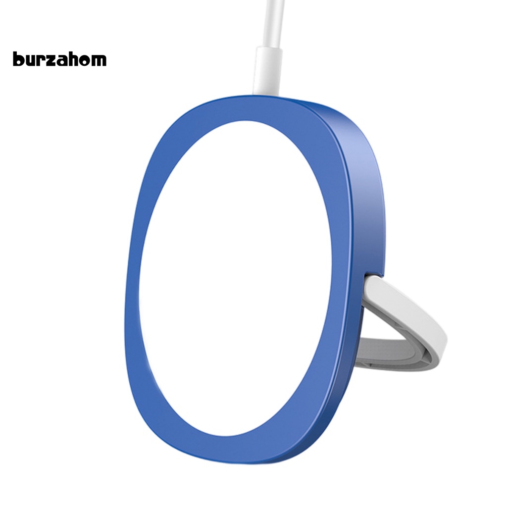 1 Bộ Đệm Sạc Nhanh Không Dây USB 2 Trong 1 Có Khóa Nam Châm Tự Động Đa Năng Cho Văn Phòng