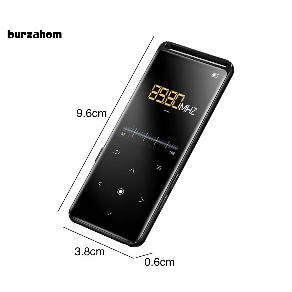 Máy Nghe Nhạc MP3 MP4 FM Radio Màn Hình 1.8inch Bur M6 16GB