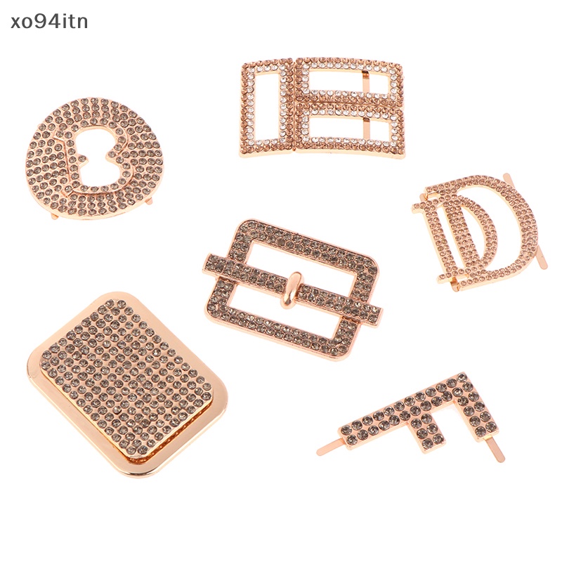 1 Cặp Kẹp Đính Đá Trang Trí Giày Cao Gót Cho Cô Dâu