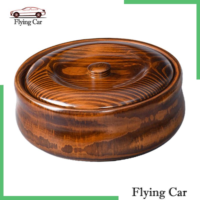 Bộ 2 Tô Gỗ Tròn Đa Năng Có Thể Tái Sử Dụng