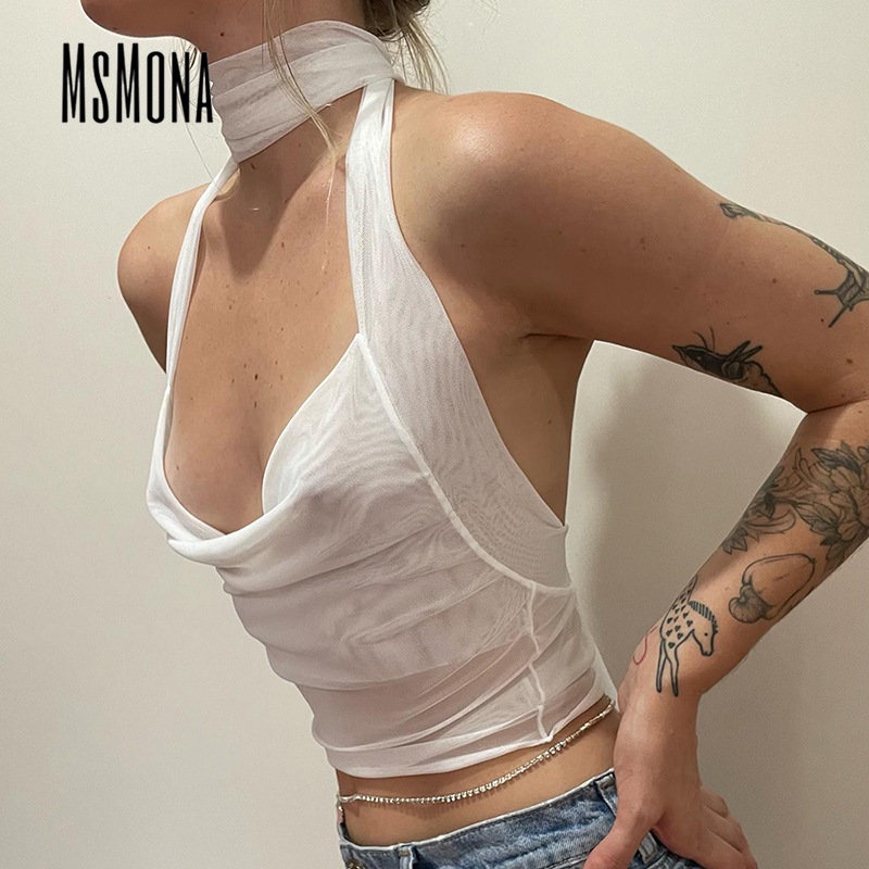 Áo Tank Top Hai Dây Màu Trơn Thời Trang 2023 Quyến Rũ Cho Nữ