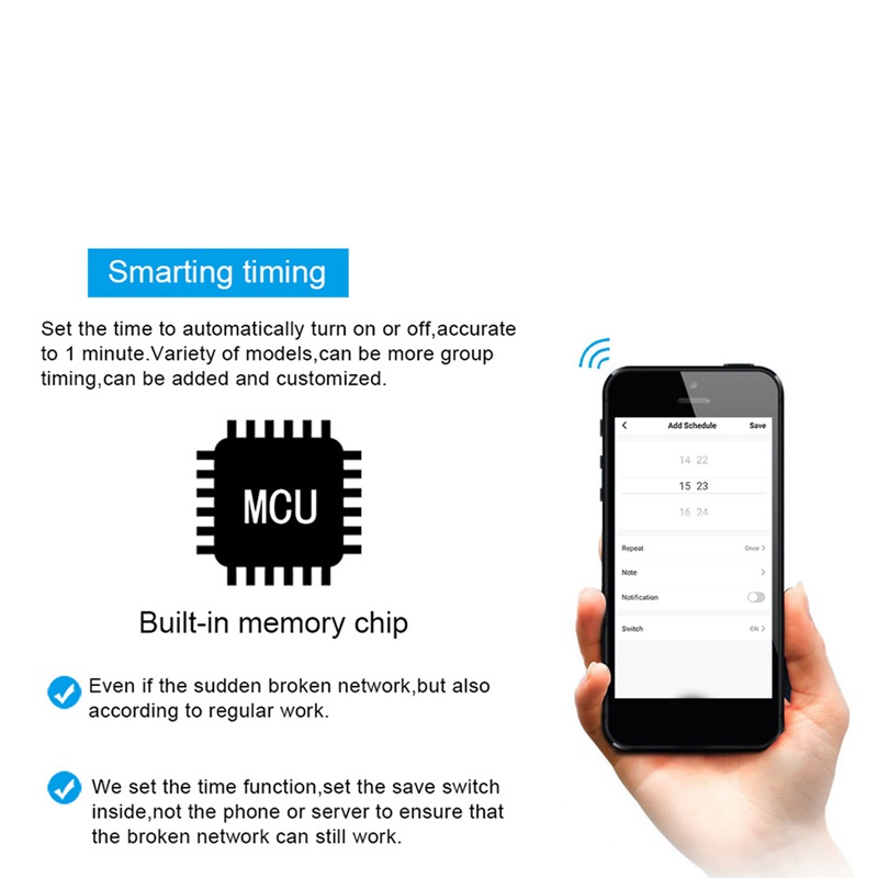 Mô-đun Rơ Le Công Tắc WiFi Điều Khiển Bằng Giọng Nói Cho Alexa Google Home Alice