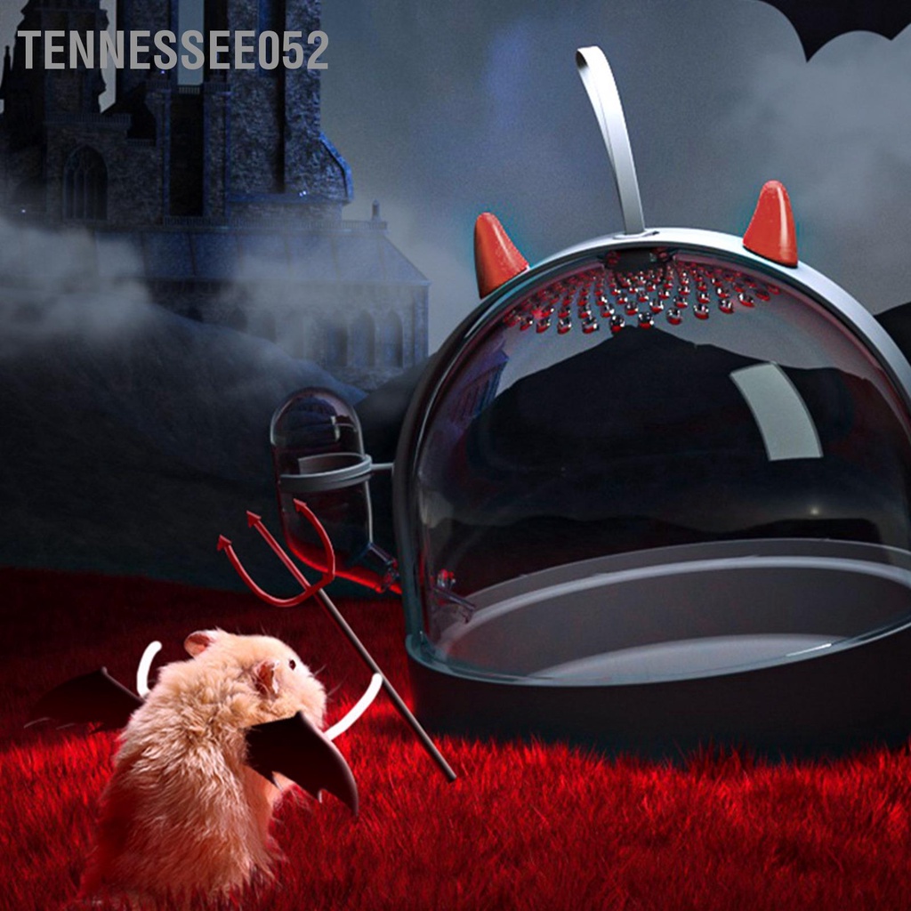 Tennessee052 Hamster Takeout Lồng Di Động An Toàn Độ Truyền Cao Ma Quỷ Đi Du Lịch Cho Chuột Lang Thú Cưng Nhỏ