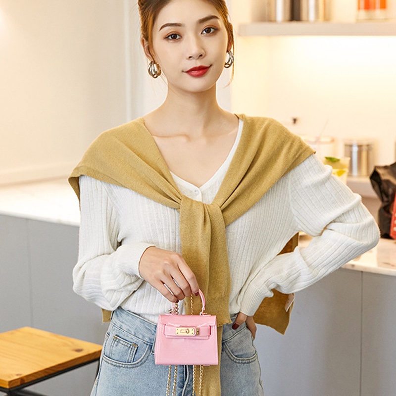 Túi Đeo Chéo Mini Thiết Kế Sang Trọng Thời Trang Mùa Hè Cho Nữ