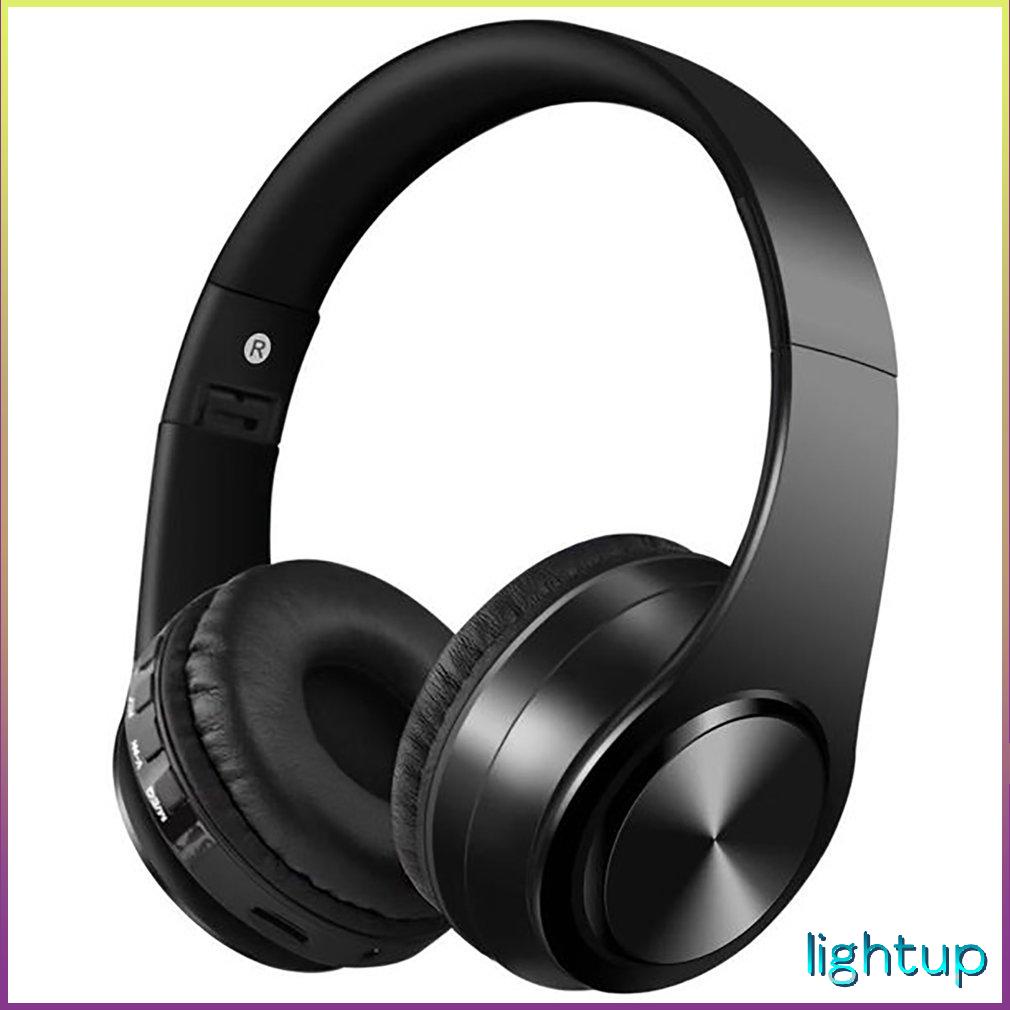 Tai nghe không dây Over Ear stereo có thể gập lại gắn trên đầu Super Bass