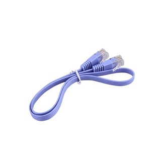 1Pcs Super High Speed Rj45 Cat6 8P8C Flat Ethernet Patch Network Lan Cable 0.5M [Q/2]