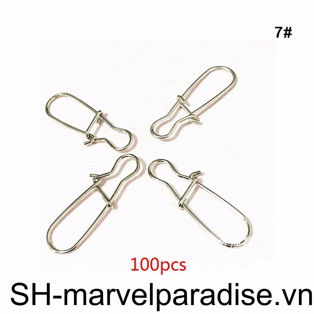 Set 100 Kẹp Nối Dây Câu Cá Chuyên Dụng