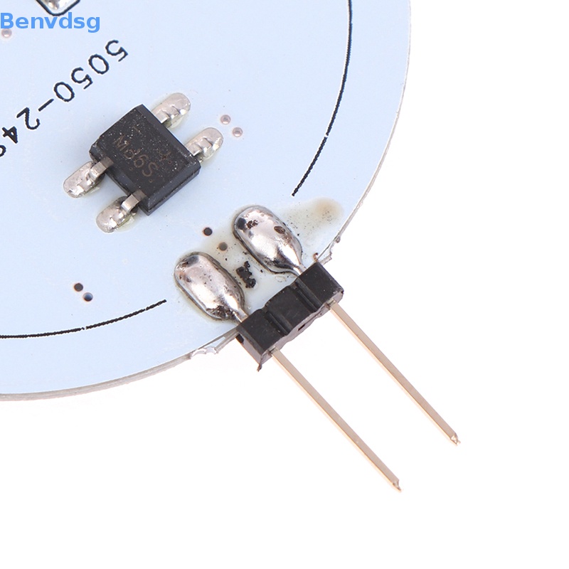 1 Bóng Đèn LED 6 / 9 / 12 / 24 G4 DC12V 5050 SMD Ánh Sáng Trắng Ấm