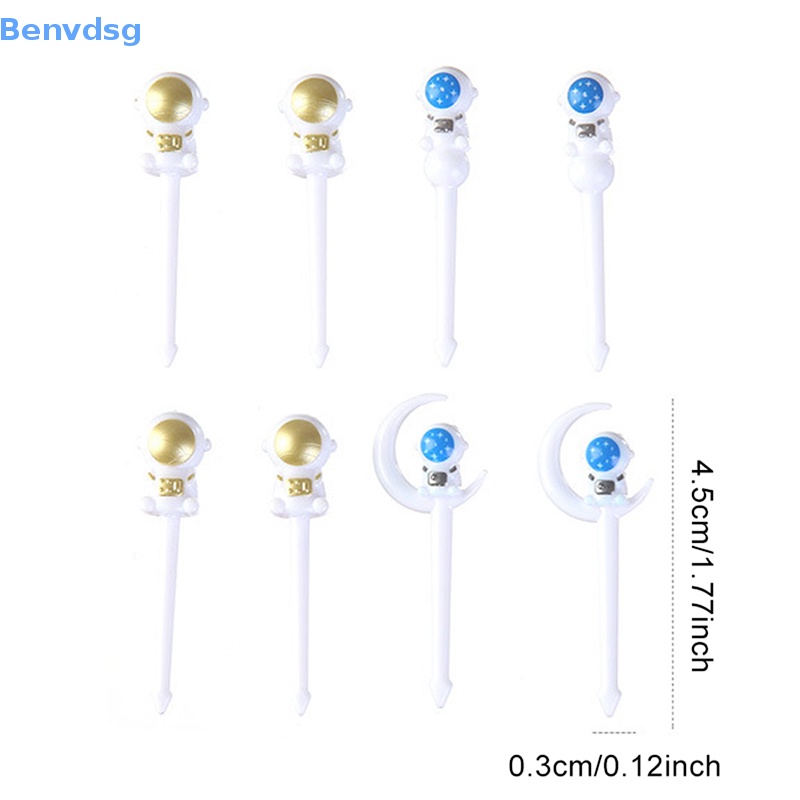 Bộ 8 Nĩa Ăn Trái Cây Hình Động Vật Mini Xinh Xắn Dành Cho Bé