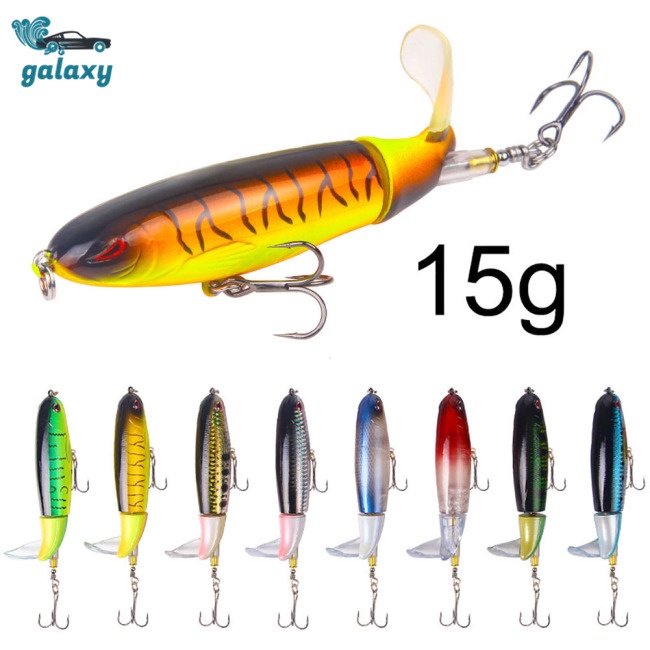 Galaxy Set Mồi Giả Nhử Cá Bằng Nhựa Cứng 13g / 11cm Gắn Kèm Cánh Quạt Câu