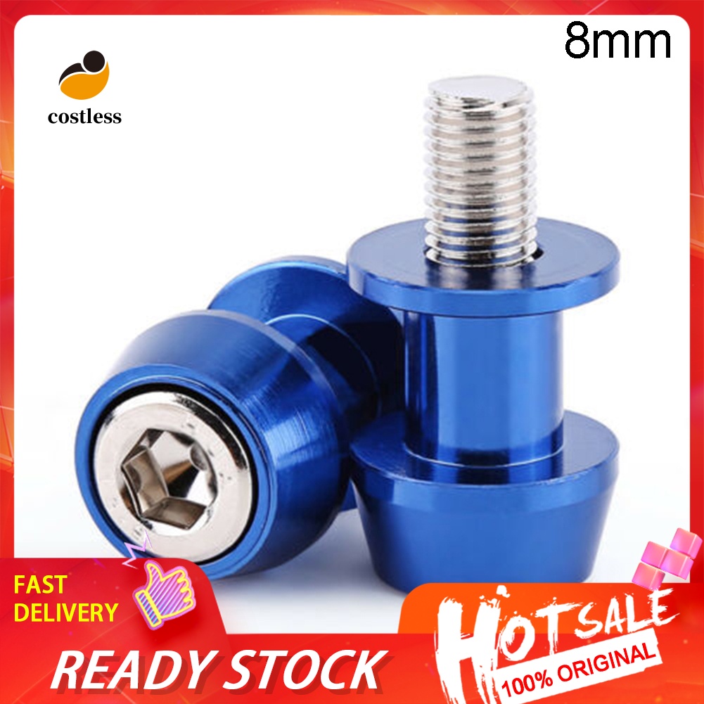1 Cặp Ốc Vít Bằng Nhôm Cho Xe Máy Honda Kawasaki