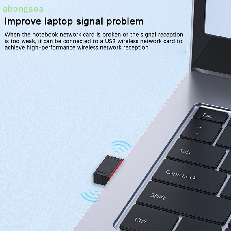 Usb Thu Sóng WiFi 150Mbps Gắn Thẻ Mạng Máy Tính