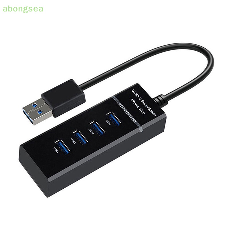 Bộ Chia Cổng USB 3.0 5Gbps abongsea Tốc Độ Cao Cho Máy Tính