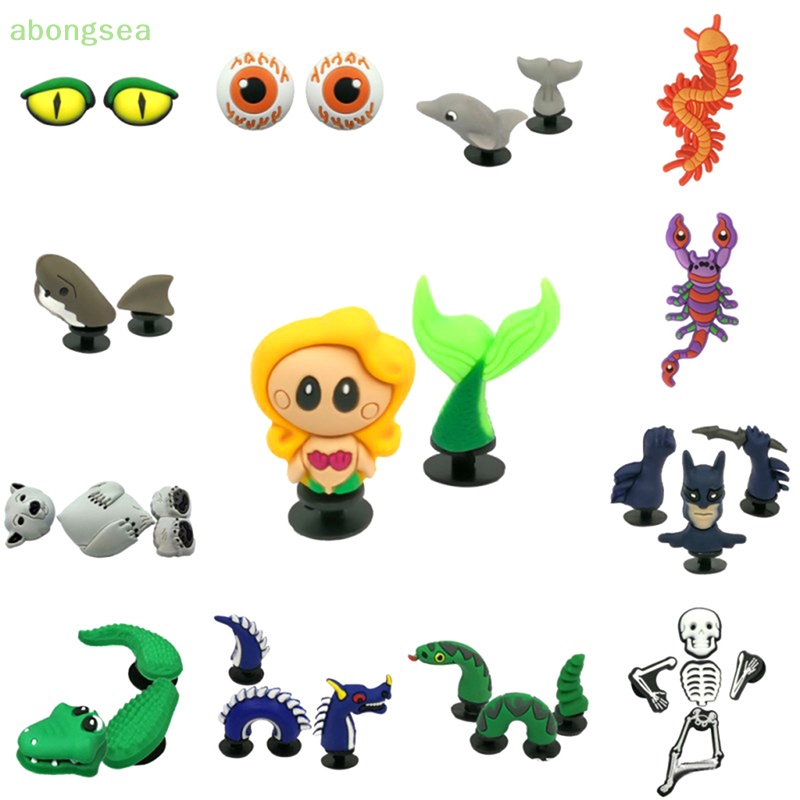 Phụ Kiện Trang Trí Giày Hình Động Vật 3D Dễ Thương