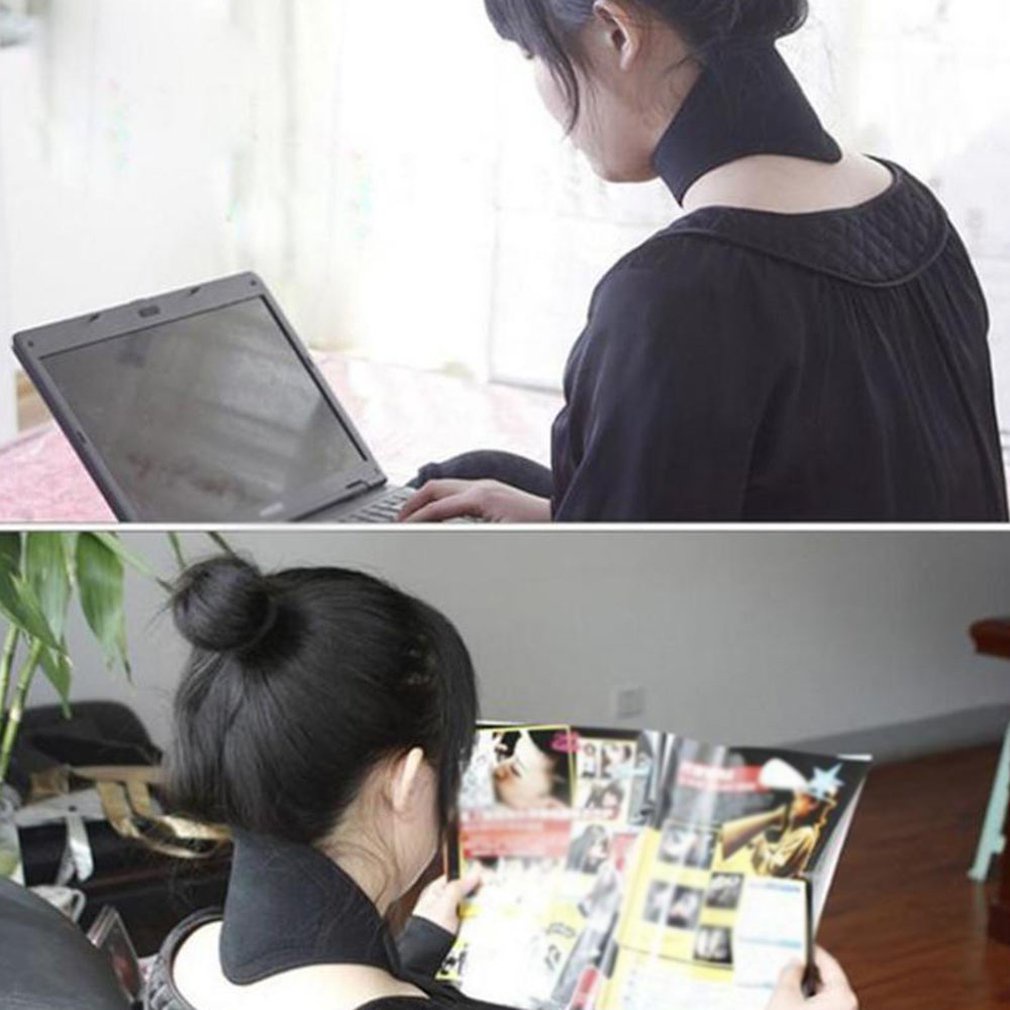 Self-Heating Neck Brace Pad Therapy Tourmaline Belt Support Spontaneous Heating Braces [Q/14]
