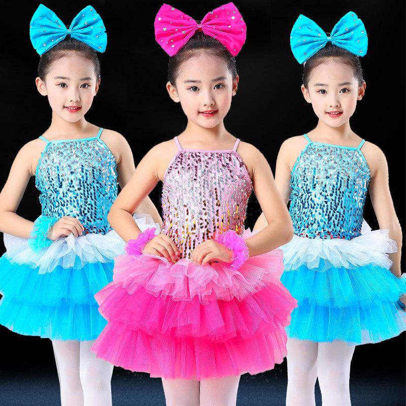 Đầm Công Chúa Hai Dây Đính Kim Sa Lấp Lánh Cho Bé Gái