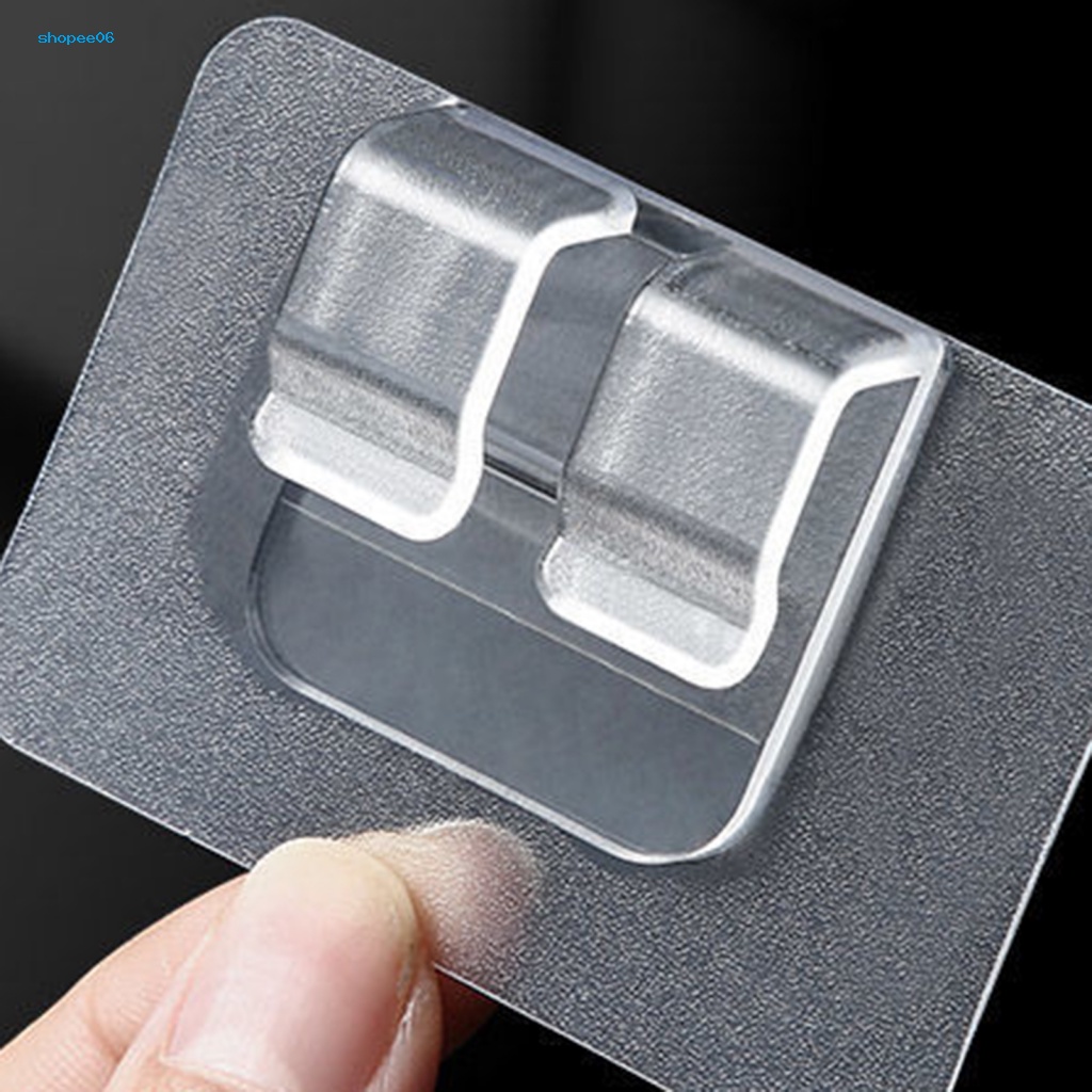 Set 10 Miếng Dán Cố Định Thảm Chống Trượt Trong Suốt Cho Xe Hơi