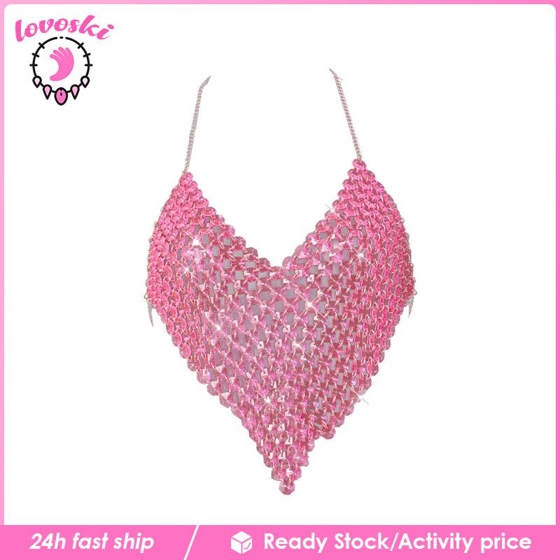 Áo Croptop Hở Lưng Dùng Múa Bụng Thời Trang Mùa Hè Quyến Rũ Cho Nữ