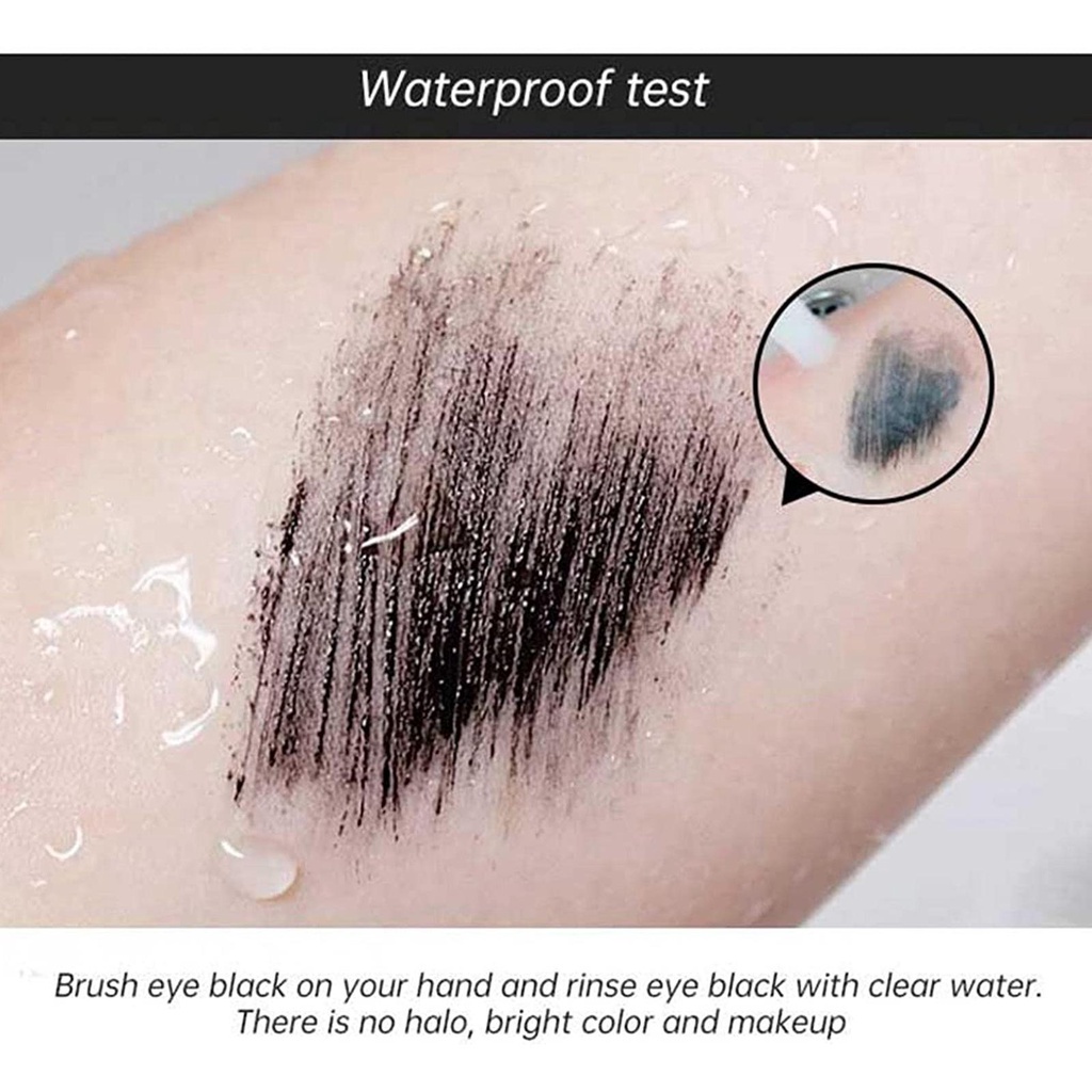 Mascara Màu Đen Kháng Nước Chống Thấm Mồ Hôi Không Dễ Phai Chuốt Mi Cong Vút Và Dày Hơn R2C3