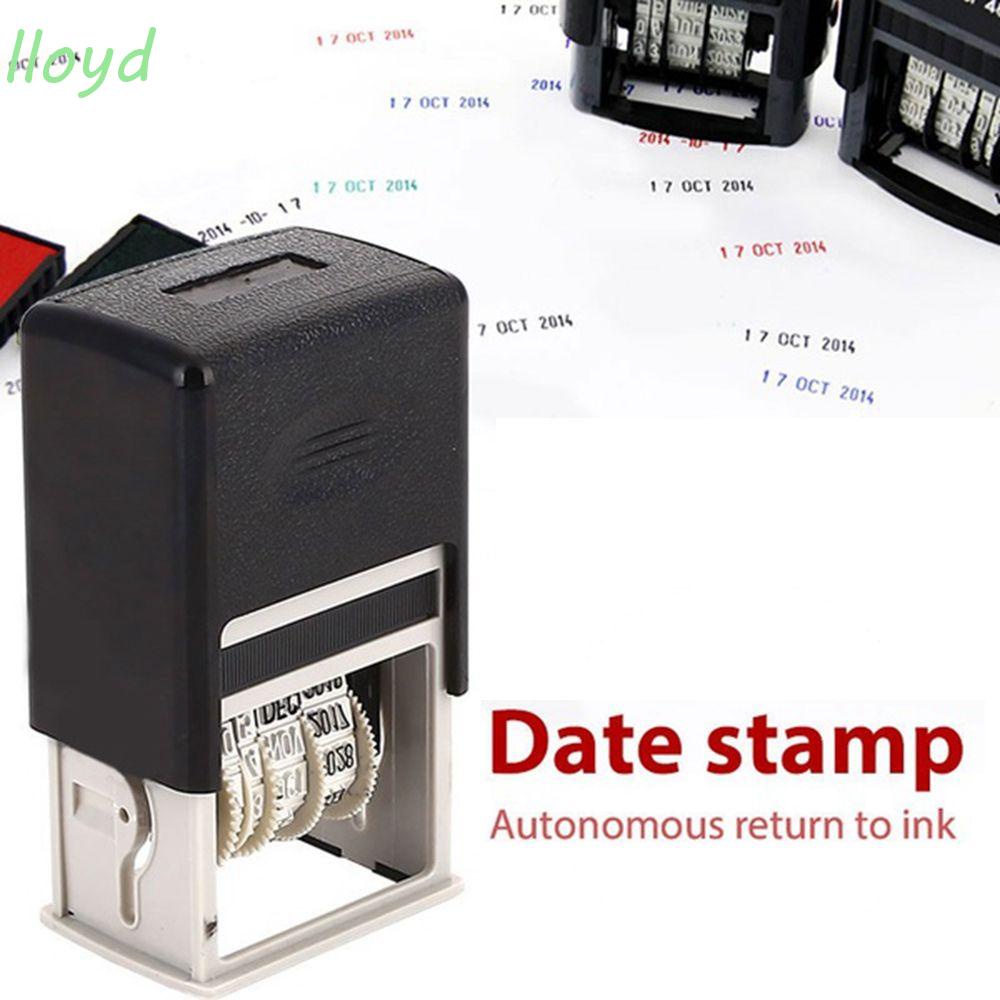 Con Dấu Ngày Tháng Mini Bằng Nhựa Dùng Trang Trí Sổ Tay DIY