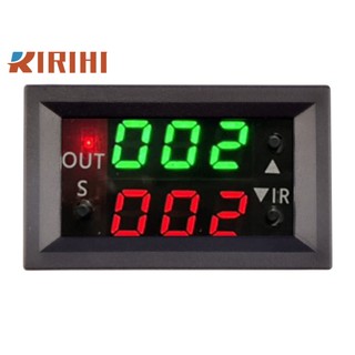 Ririhi mô đun rơ le thời gian kỹ thuật số hiển thị thời gian kép t2401-o dc12v