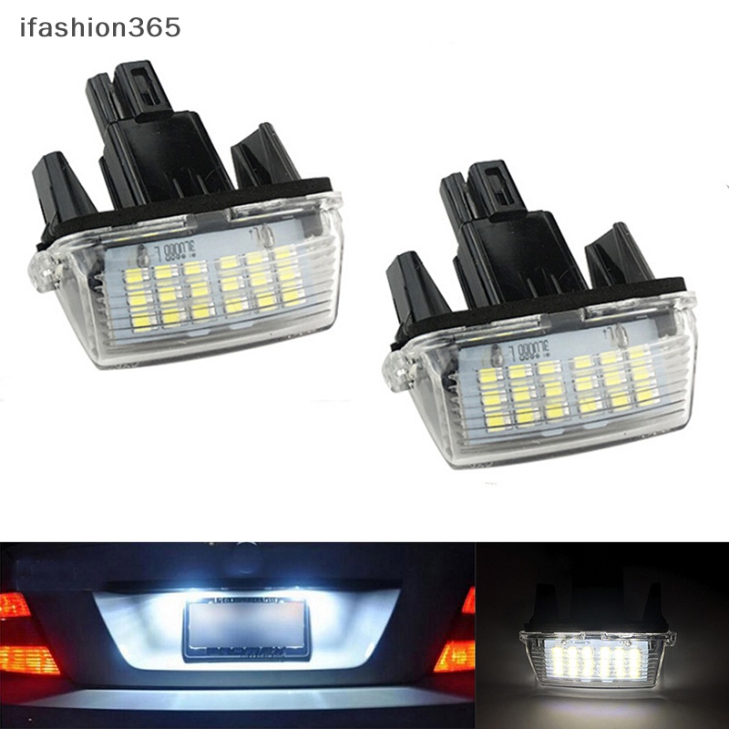 Set 2 Đèn LED Ánh Sáng Trắng ifashion365 Cho Xe Toyota Camry Yaris Vios Avensis VN