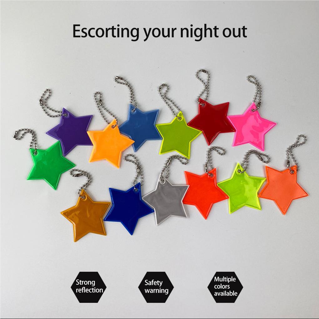 Set 12 Miếng Dán Phản Quang Tự Dính An Toàn Lâu Trôi Trang Trí Xe Đạp