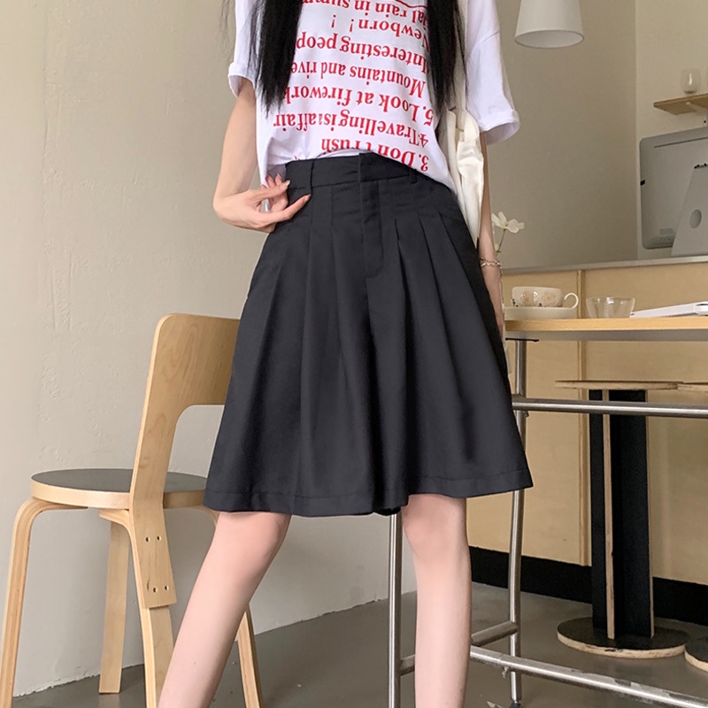 Quần Lửng Ống Rộng Thời Trang Dành Cho Nữ