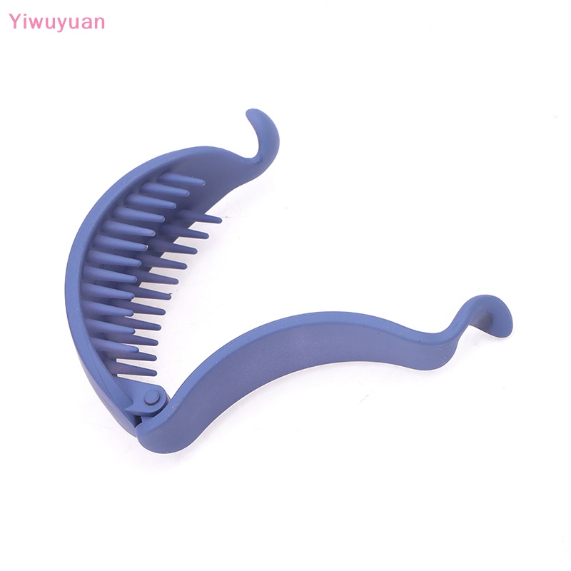 Kẹp Tóc Càng Cua Hình Quả Chuối Màu Kẹo Ngọt Ngào Mới Cho Nữ