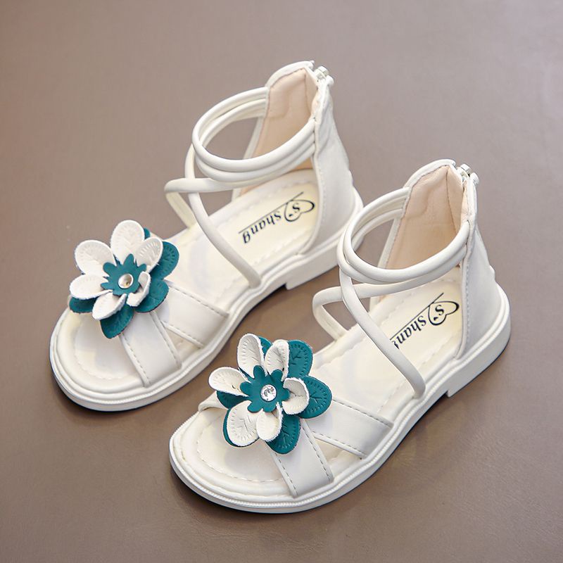 Giày Sandal Công Chúa Đế Mềm Thời Trang Mùa Hè 2023 Dành Cho Bé Gái