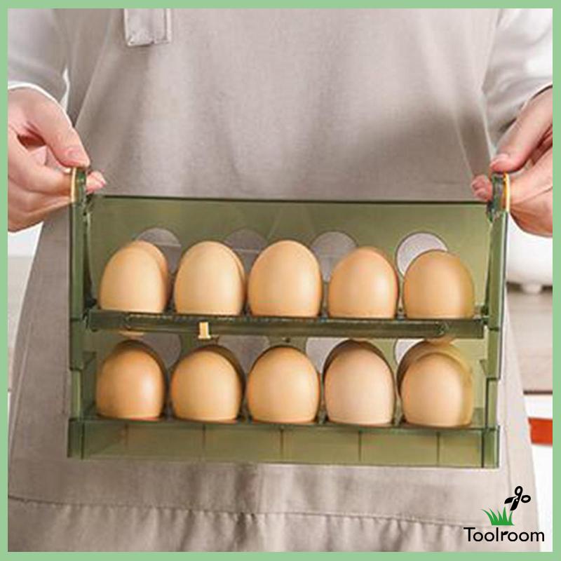 Hộp Đựng Trứng Có Thể Xếp Chồng Tiện Dụng Cho Nhà Bếp