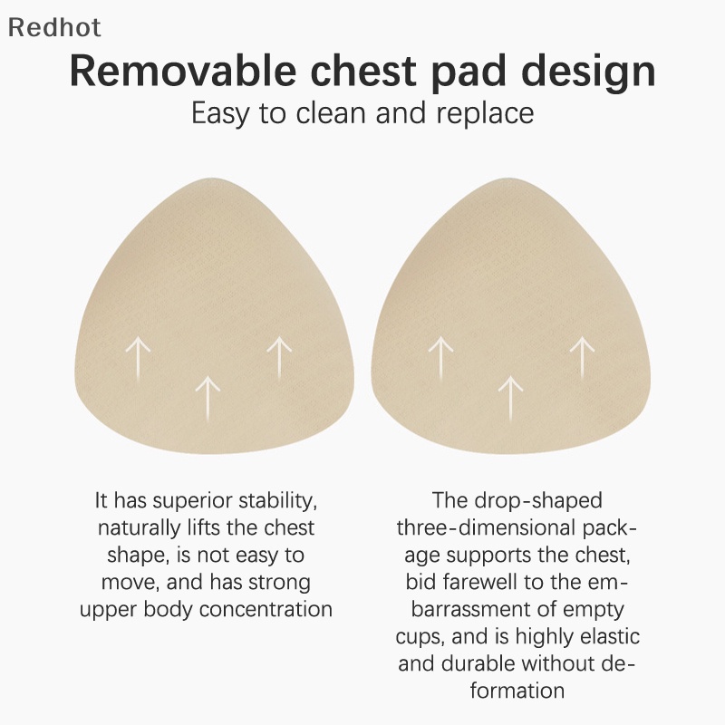 < Redhot > Áo Ngực Thể Thao Cổ Cao Kèm Áo Ngực Thể Thao Tập Yoga Chạy Bộ Cho Nữ