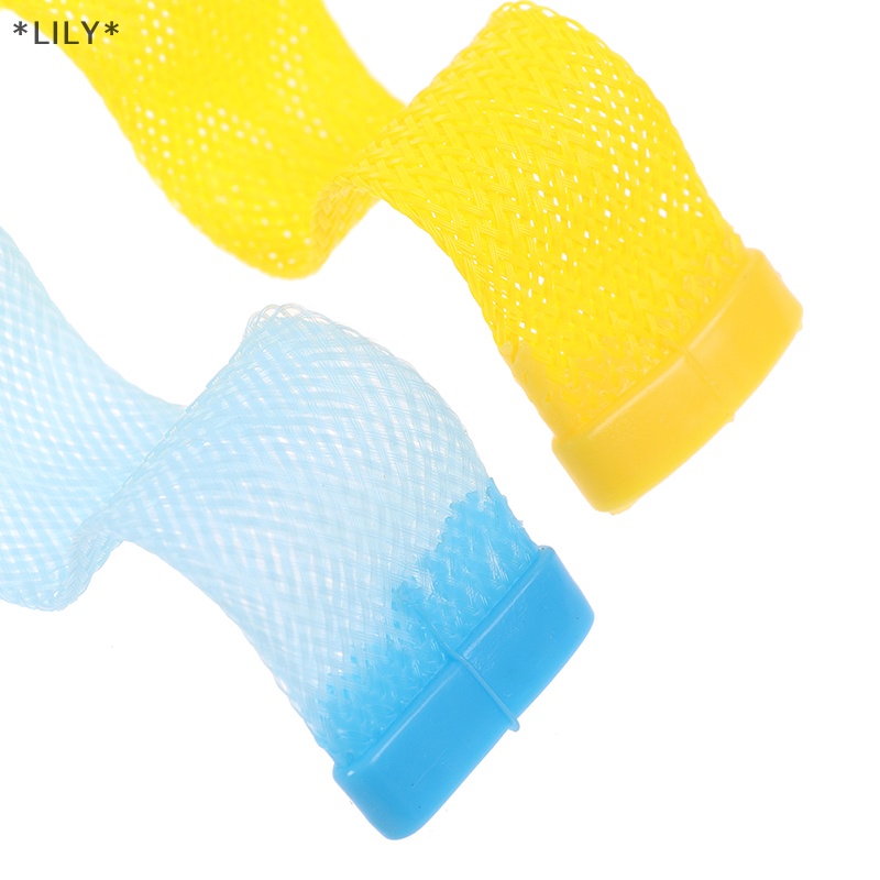 Lily 10 cái dụng cụ uốn ma thuật sóng nước đòn bẩy dụng cụ làm tóc xoắn ốc 30cm uuu