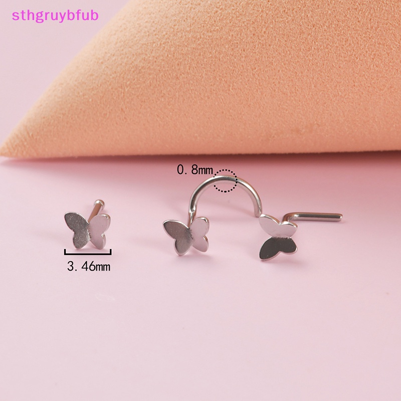 Khuyên Mũi Hình Chữ L 20G Cá Tính