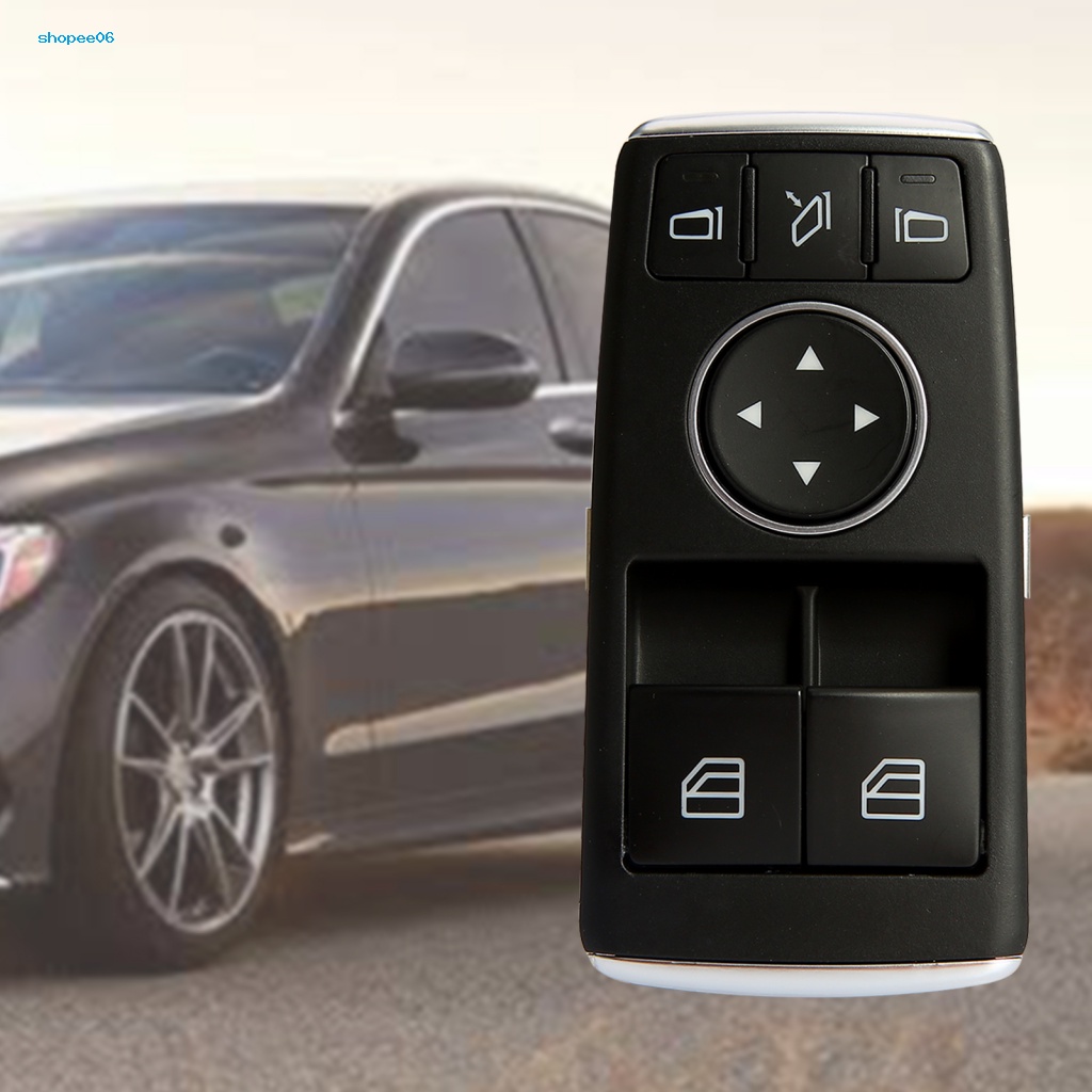 Công Tắc Điều Khiển Nâng Cửa Sổ Kính Xe Hơi Chống Trầy Xước Độ Bền Cao 1729056900 Vỏ Bọc Bảo Vệ Chìa Khóa Xe Hơi Mercedes-Benz C-Class W204 Thiết Kế Đơn Giản Tiện Dụng