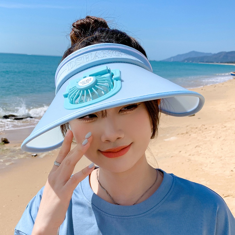 Mũ Lưỡi Trai Hở Chóp Che Nắng Phong Cách Mới Cho Nữ