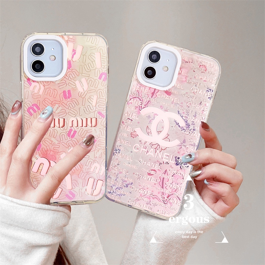 Ốp Điện Thoại Mềm Chống Sốc Màu Gradient Cho IPhone 14 13 12 11 Pro Max SE2020 X XR Xs Max 7 8 Plus