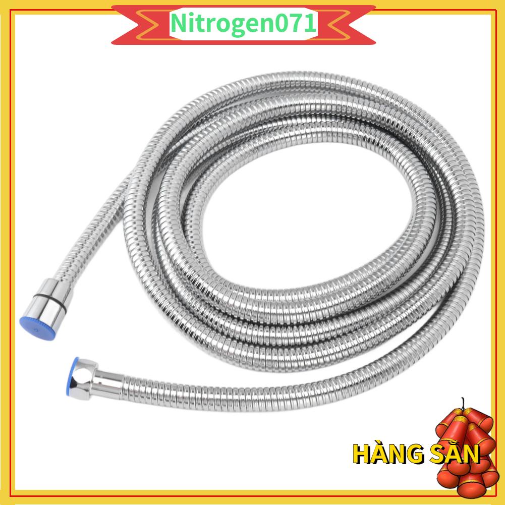 Nitrogen071 Vòi Sen Tắm 118in Chống Cháy Nổ Nóng Lạnh Sử Dụng Bằng Thép Không Gỉ Dài Thêm Cho Phòng