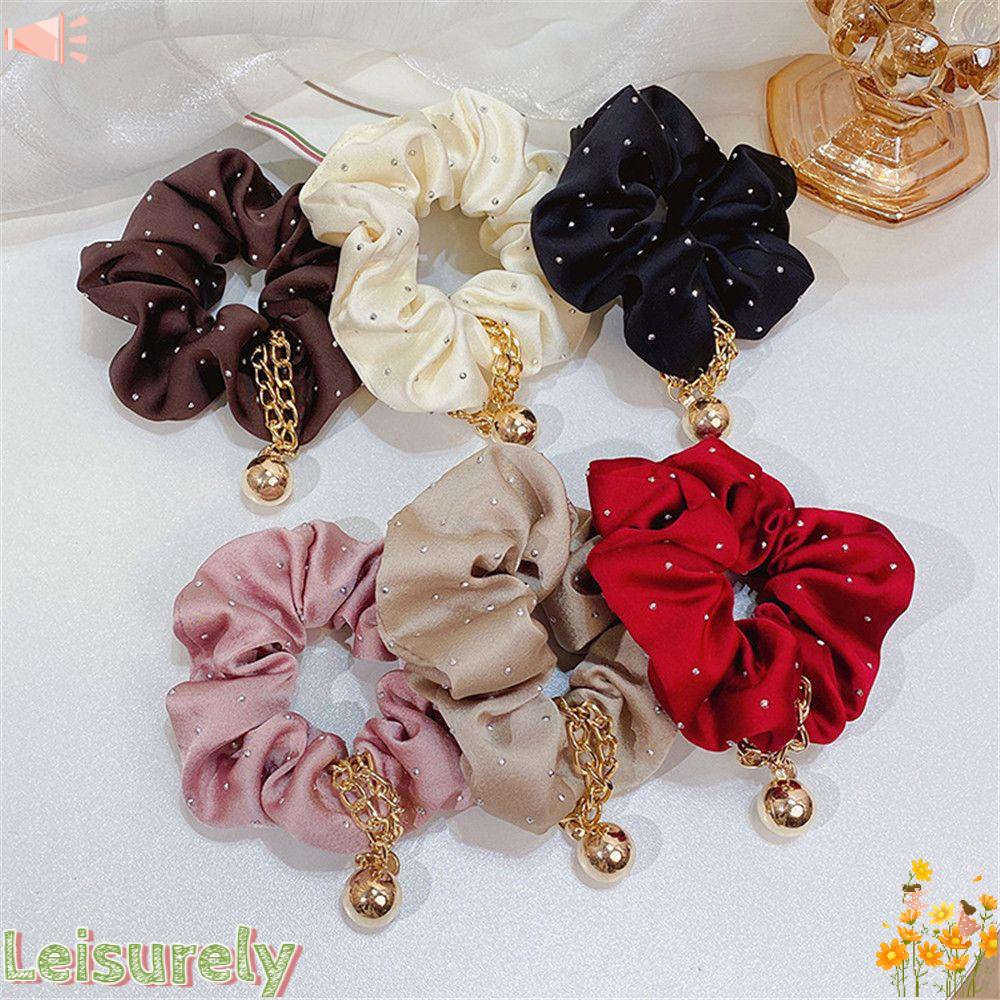 Dây Cột Tóc Co Giãn Bản Lớn Thời Trang Mùa Hè