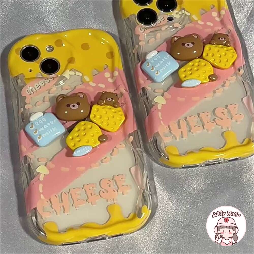 Ốp Điện Thoại TPU Dẻo Hình Gấu Nâu 3D Hàn Quốc Dễ Thương Chống Va Đập Cho IPhone 14 Pro Max 11 12 11 Pro Max X XS 7Plus