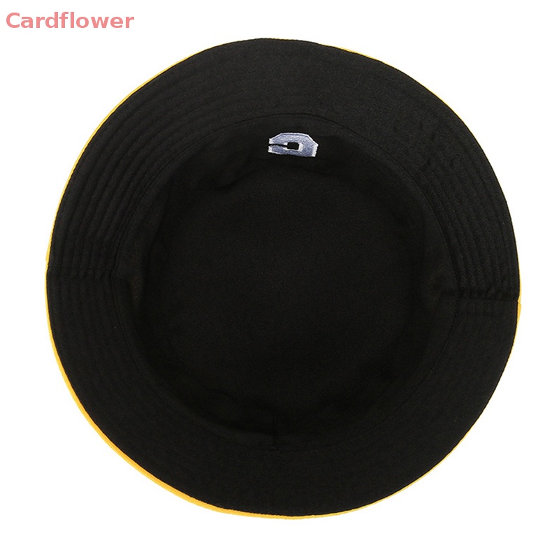 Mũ Tai Bèo Cotton Hai Mặt Thêu Họa Tiết Phong Cách Nhật Bản Mới