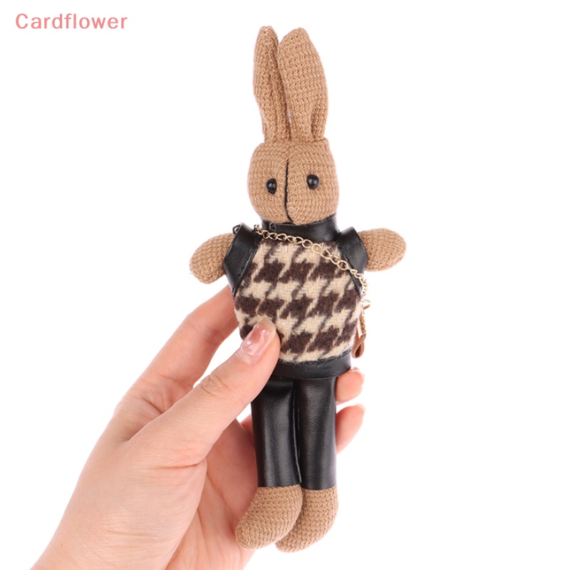 Móc Khóa Hình Thỏ Nhồi Bông Xinh Xắn Mới